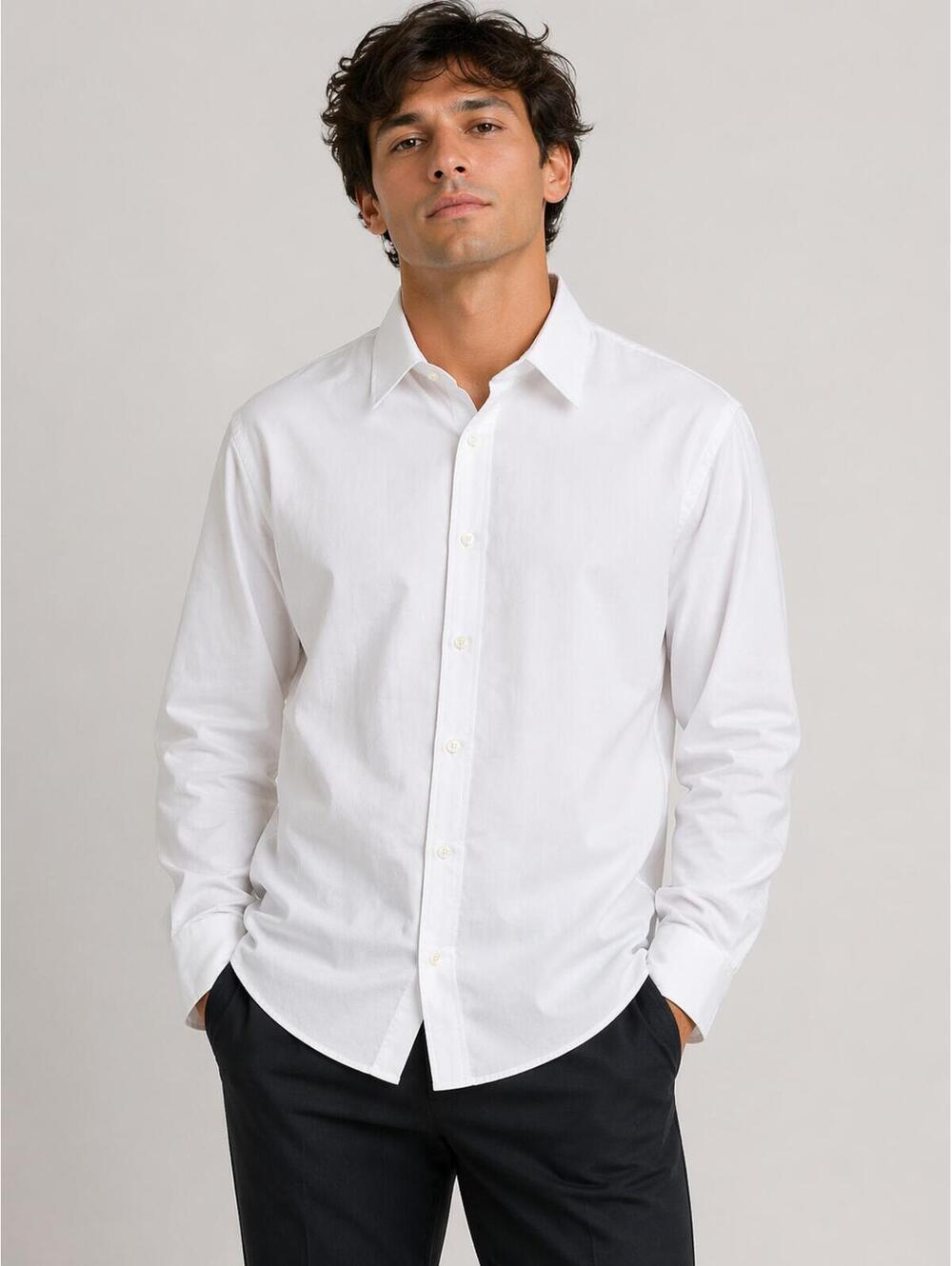 Michael Michael Kors White Button Down Top